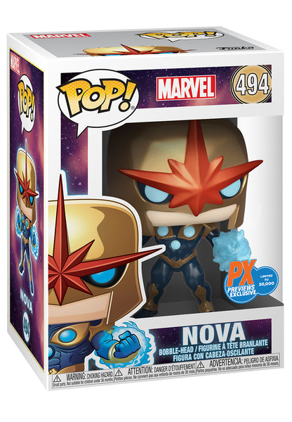POP MARVEL NOVA PRIME PX VINYL FIGURE