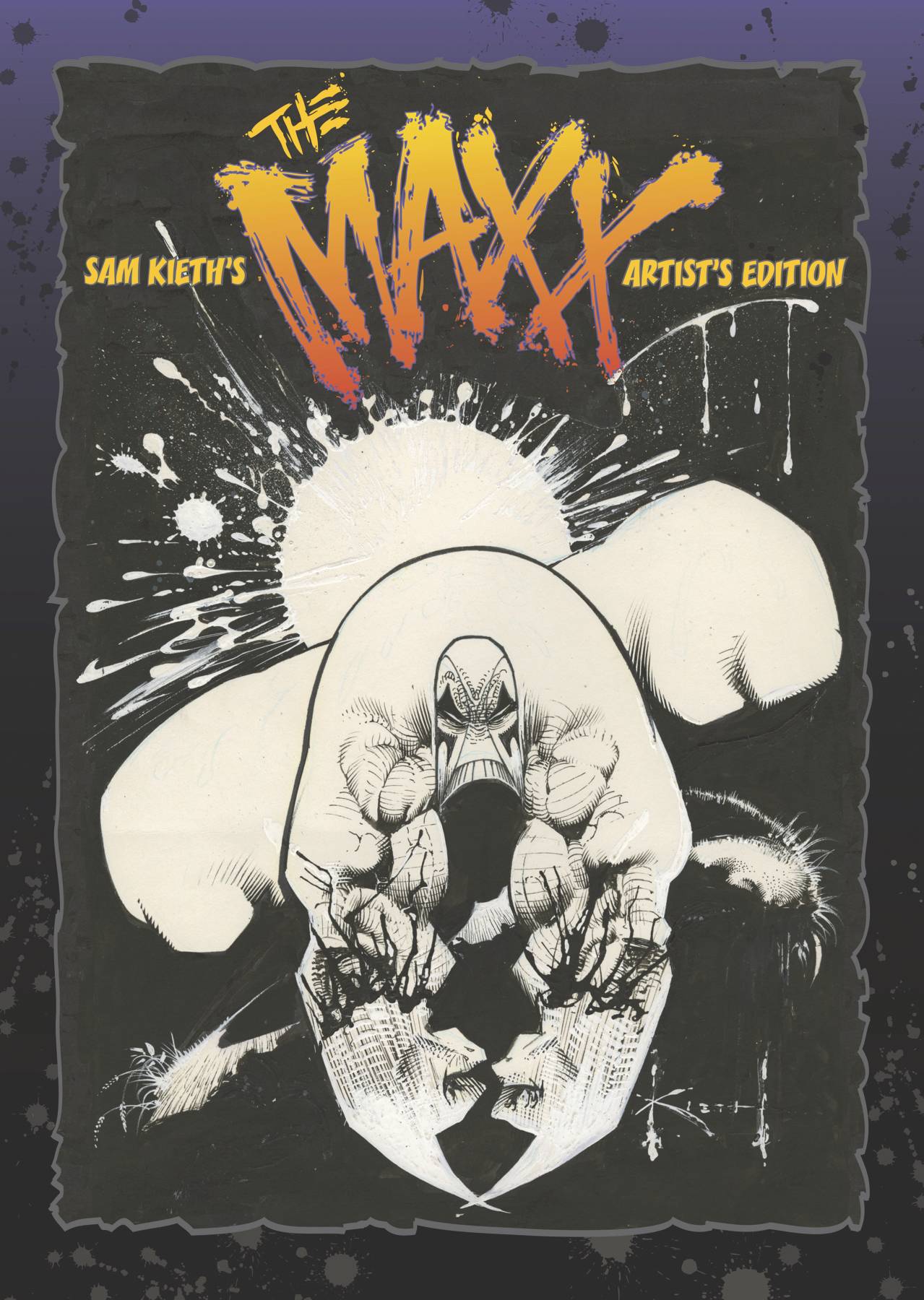Front cover for sam kieths the maxx artist edition