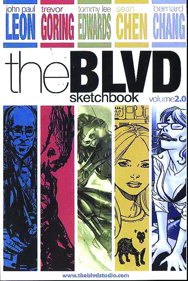 The BLVD Sketchbook Vol 2 (Softcover)