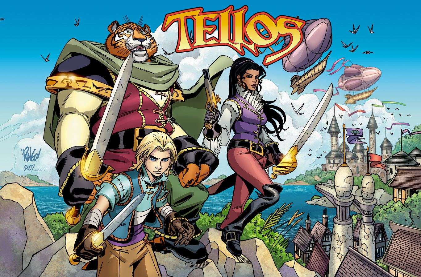 TELLOS COLOSSAL HC VOL 01