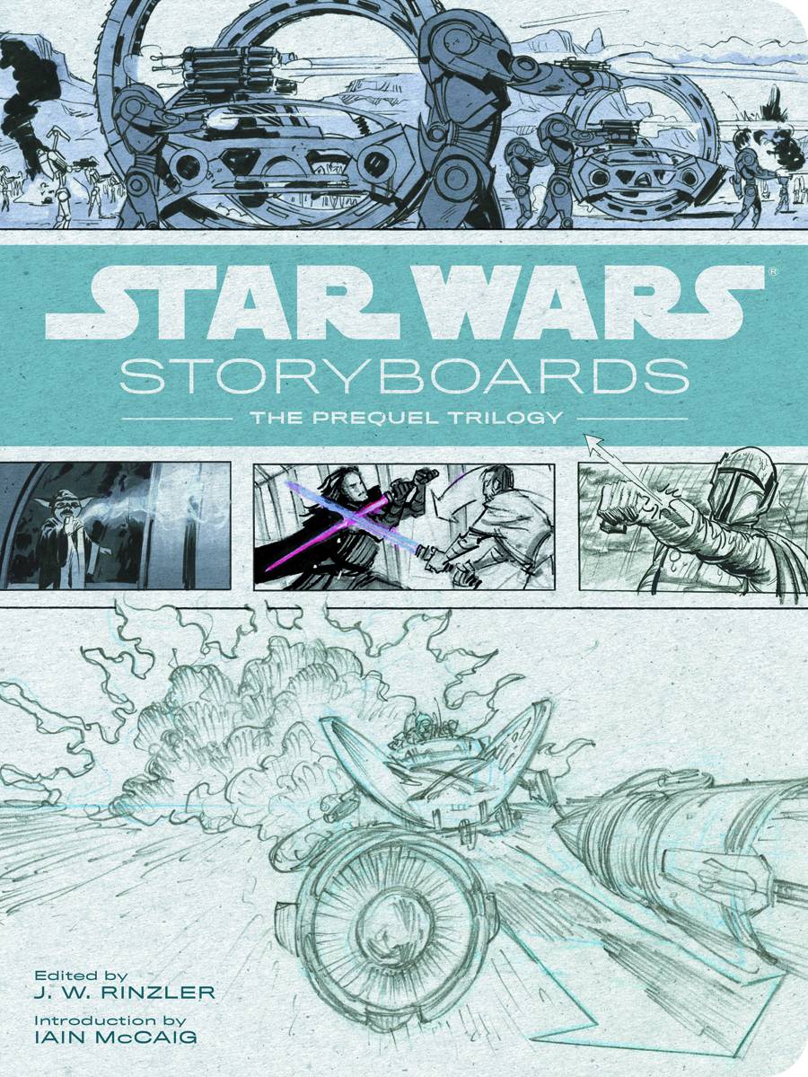 STAR WARS STORYBOARDS PREQUEL TRILOGY HC