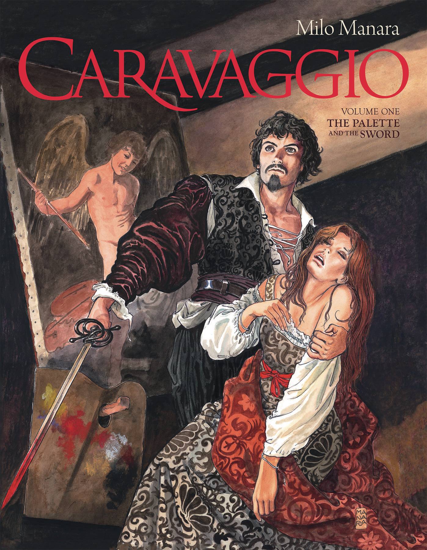MANARA CARAVAGGIO HC VOL 01 PALETTE AND SWORD
