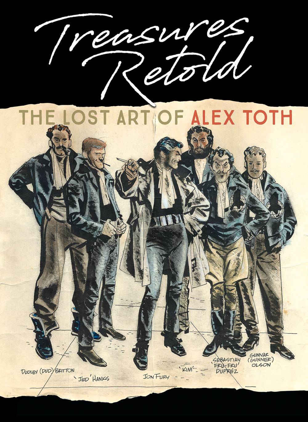 TREASURES RETOLD THE LOST ART OF ALEX TOTH HC - out of print