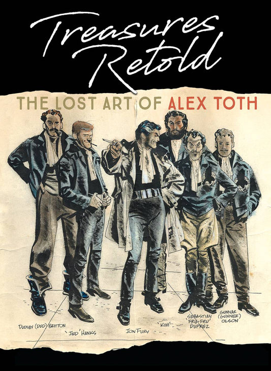 TREASURES RETOLD THE LOST ART OF ALEX TOTH HC - out of print
