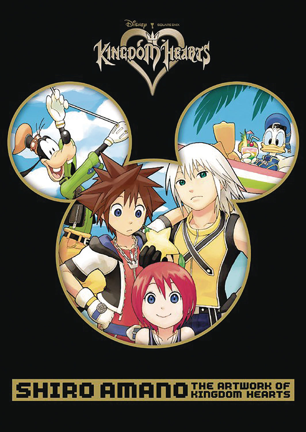 SHIRO AMANO ARTWORK KINGDOM HEARTS SLIPCOVER SC