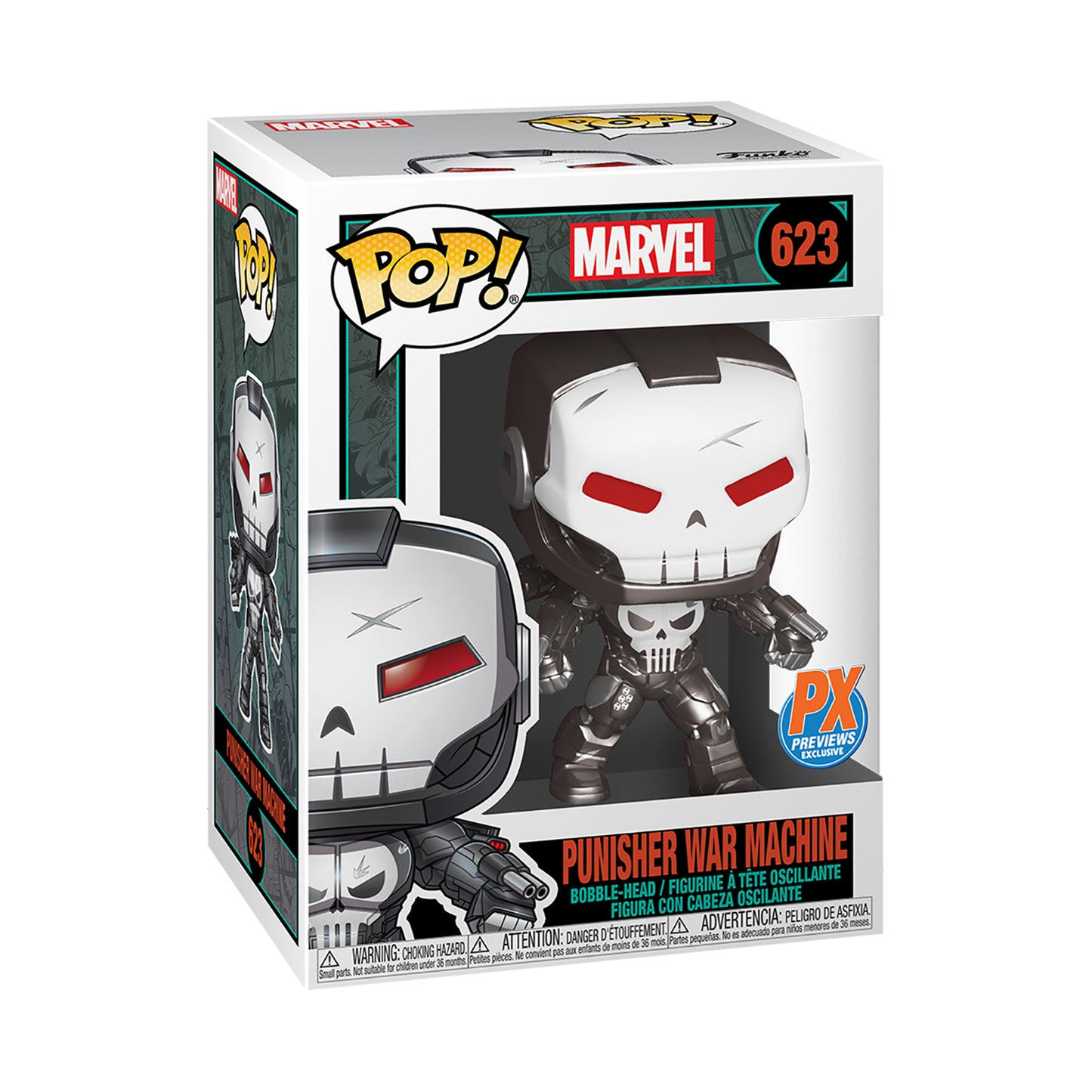 POP MARVEL PUNISHER WAR MACHINE PX FIGURE