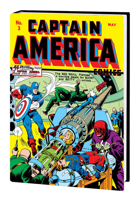 GOLDEN AGE CAPTAIN AMERICA OMNIBUS HC VOL 01 SCHOMBURG DM VA (Out of Print)