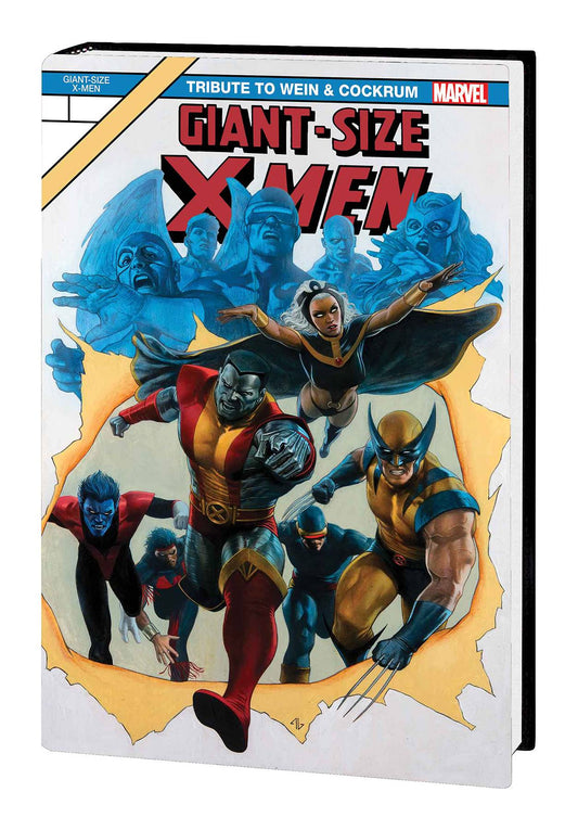 Cover of the 'Giant-Size X-Men Tribune to Wein & Cockrum' featuring a collage of various X-Men characters in action.