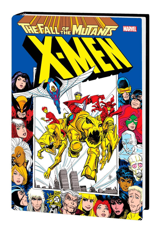 X-MEN FALL OF MUTANTS OMNIBUS HC BLEVINS DM VAR
