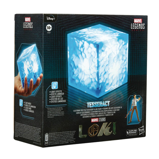 MARVEL LEGENDS GEAR TESSERACT & 6IN LOKI AF CS