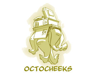 OctoCheeks a sketchbook by Sean Galloway SIGNED