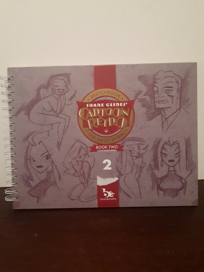 Cartoon Retro The Art of Shane lines Volume 2 Rare