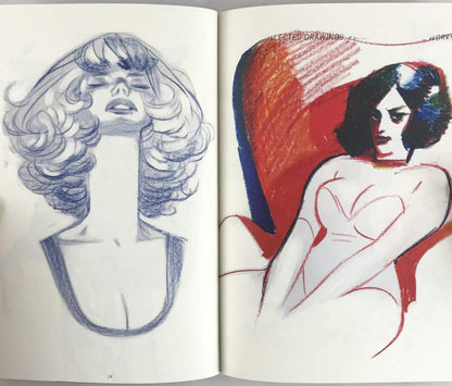 Viktor Kolvachev It's Personal Sketch Book. Signed