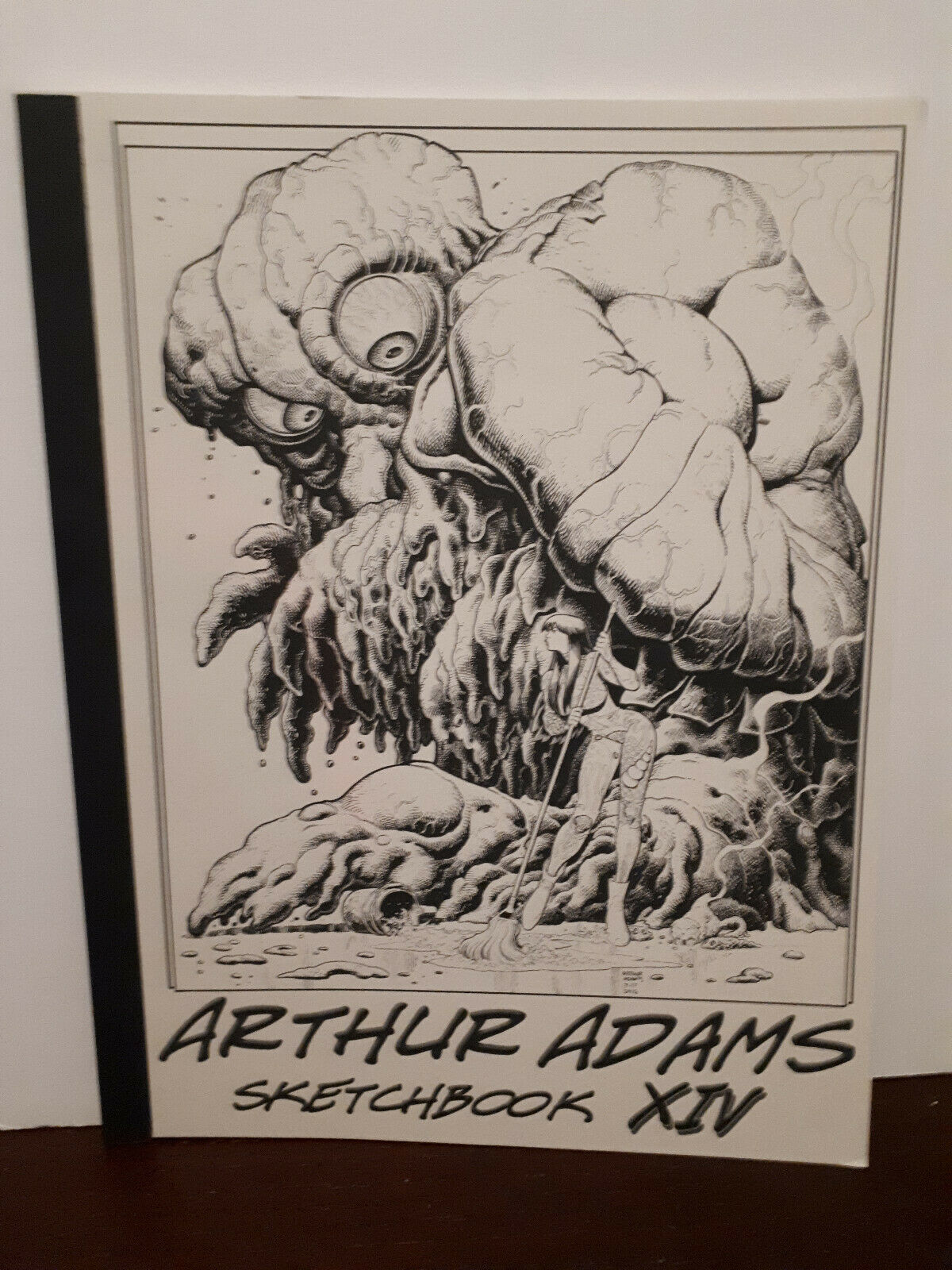 Arthur Adams XIV Sketch Art Book Signed