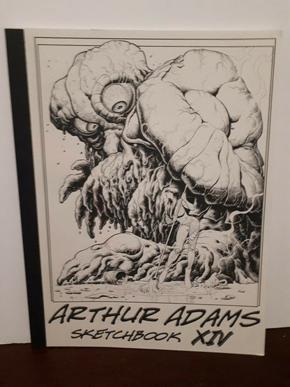 Arthur Adams XIV Sketch Art Book Signed