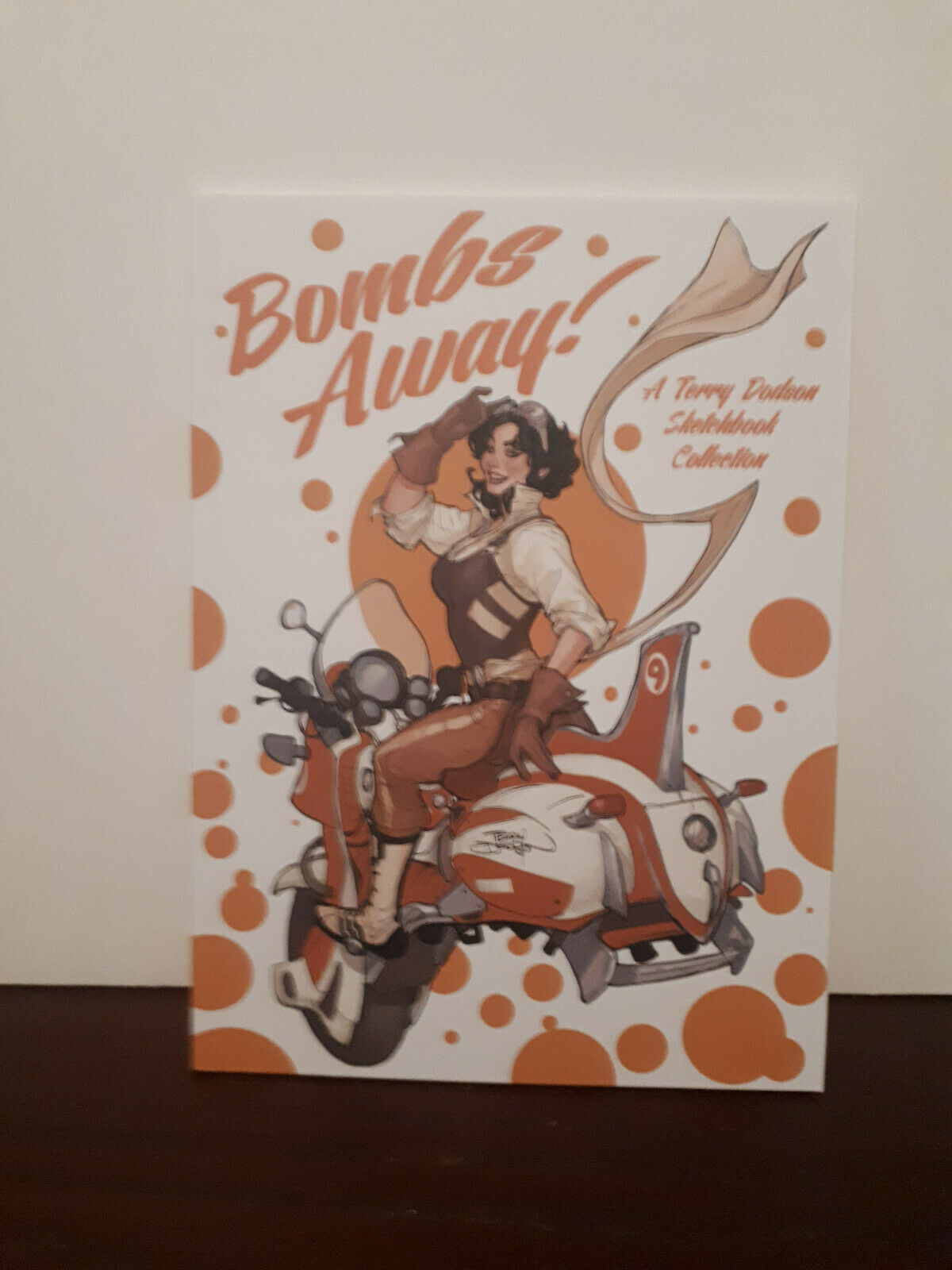 Terry Dodson Bombs Away 2019 Sketchbook Art Book Signed