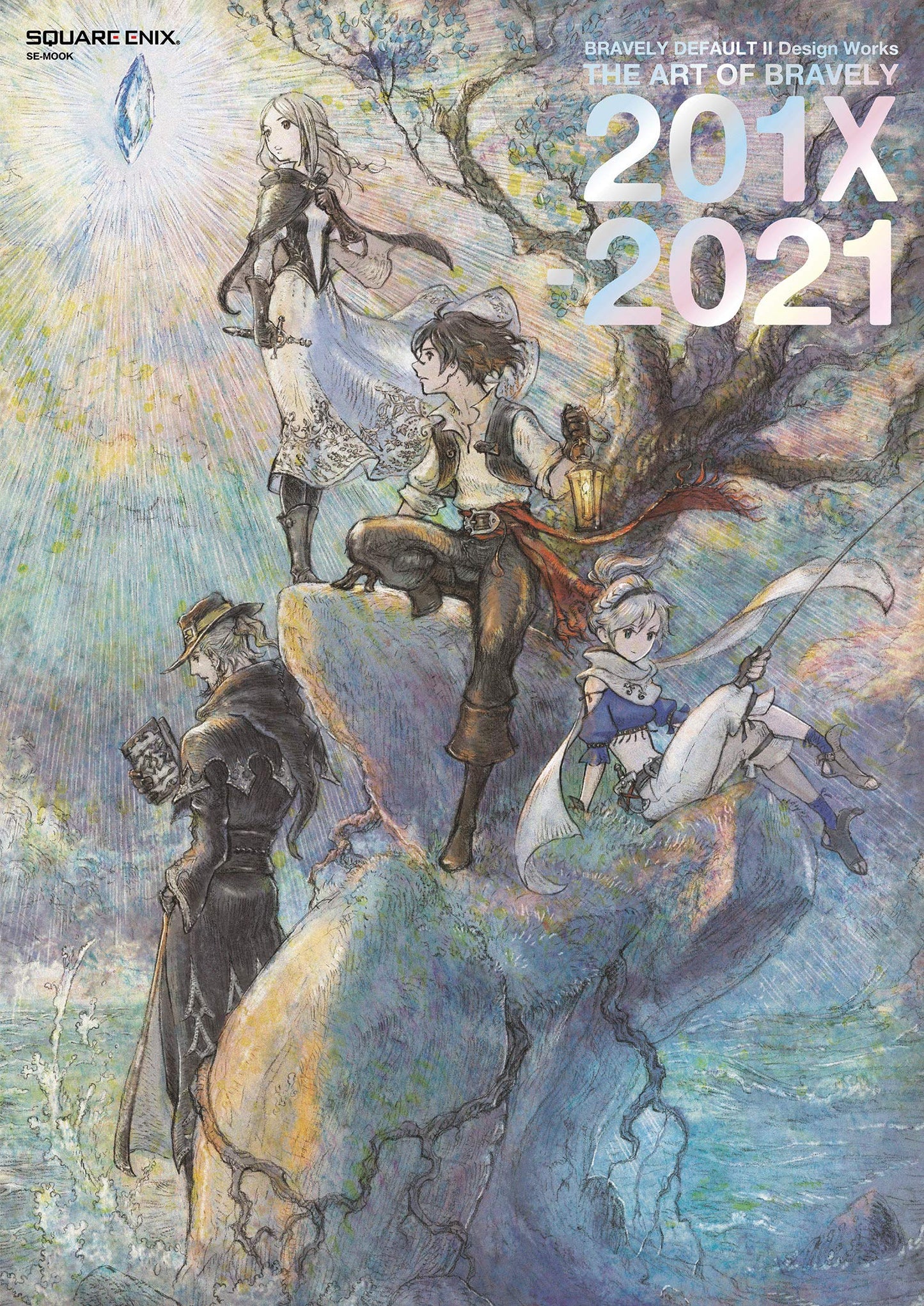 BRAVELY DEFAULT II DESIGN WORKS - ART OF BRAVELY 201X-2021