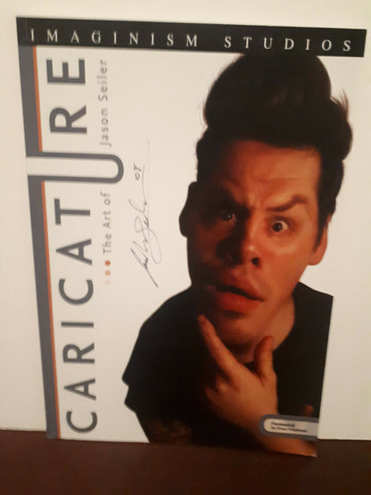 Jason Seiler Charicature Sketch Art Book. Signed