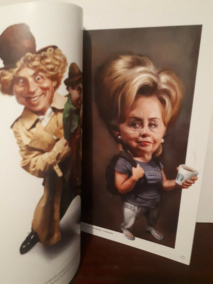 Jason Seiler Charicature Sketch Art Book. Signed