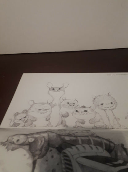 Chiutensity Sketch Art book by Bobby Chiu Kei Acedera Signed x 2