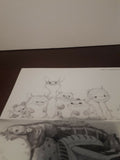 Chiutensity Sketch Art book by Bobby Chiu Kei Acedera Signed x 2