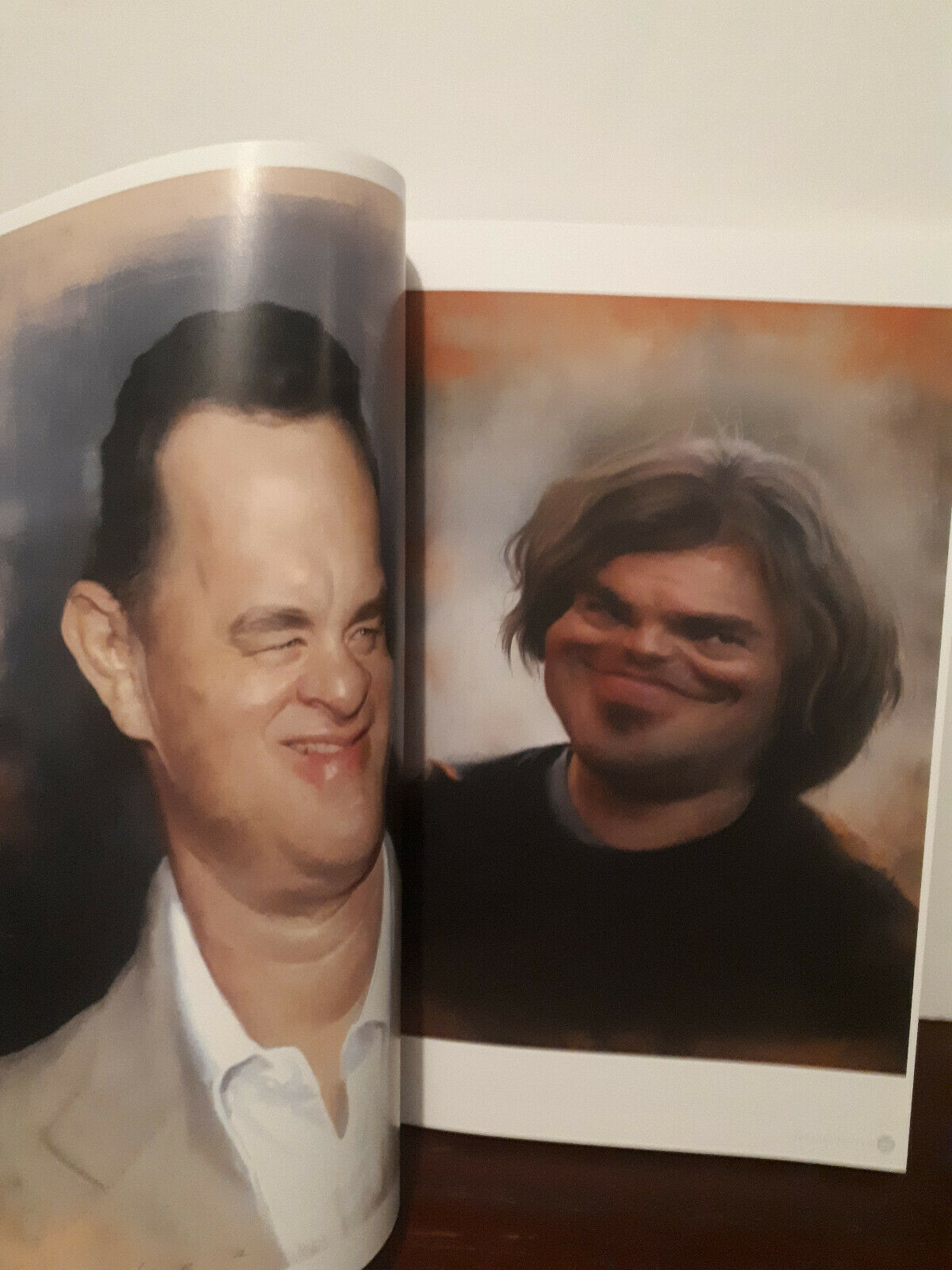 Jason Seiler Charicature Sketch Art Book. Signed