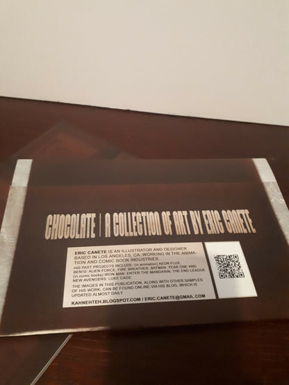 Eric Canete Chocolate Sketchbook Signed