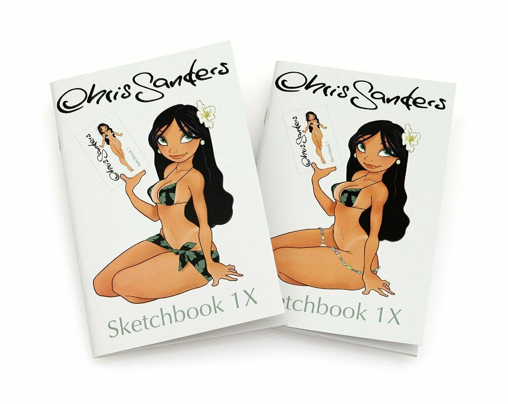 Chris Sanders Sketchbook 1X Signed