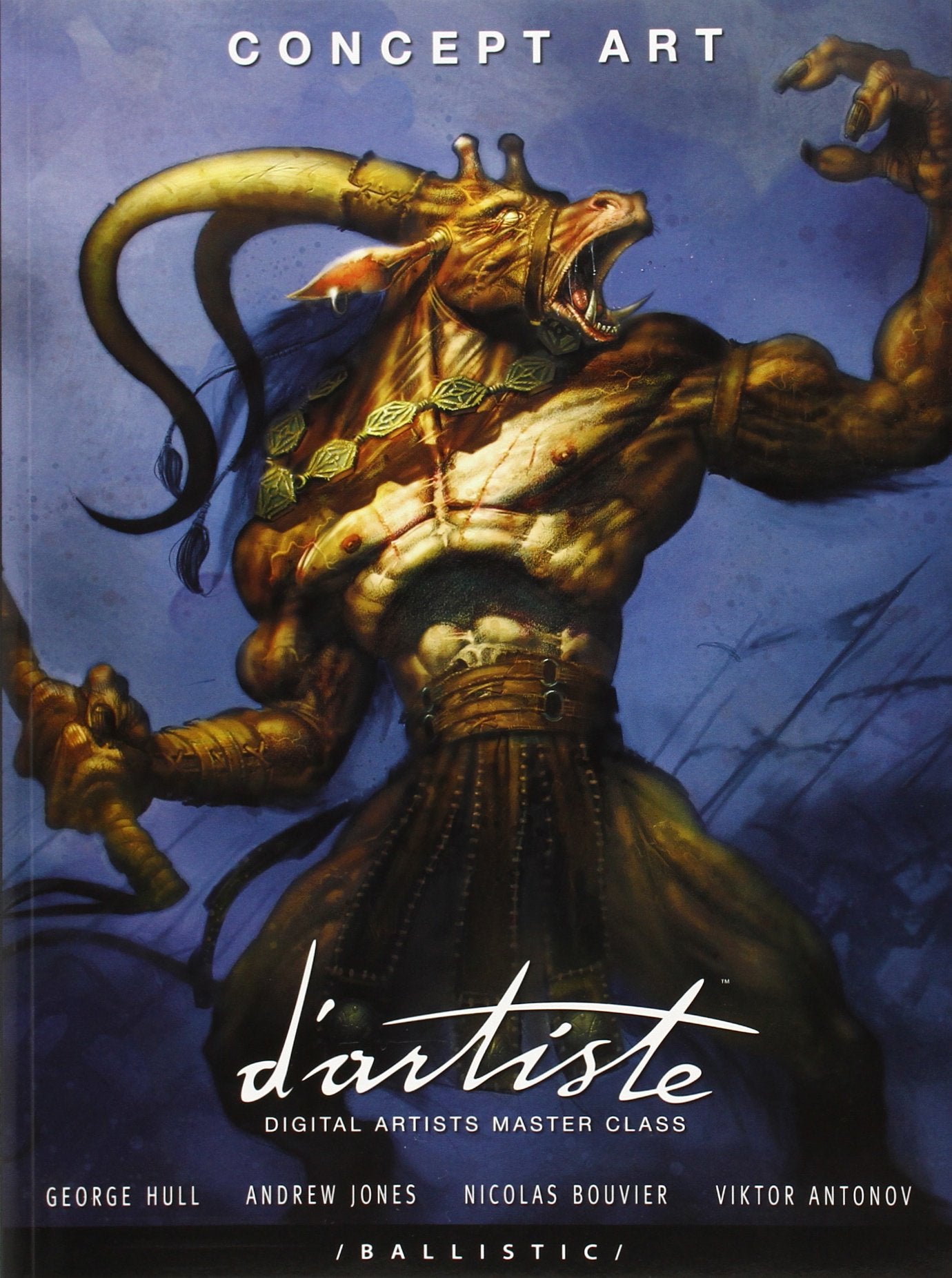 d'artiste Concept Art: Digital Artists Master Class Paperback with Slipcase