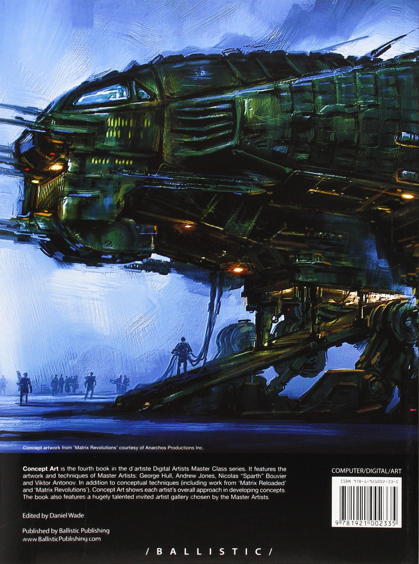 d'artiste Concept Art: Digital Artists Master Class Paperback with Slipcase