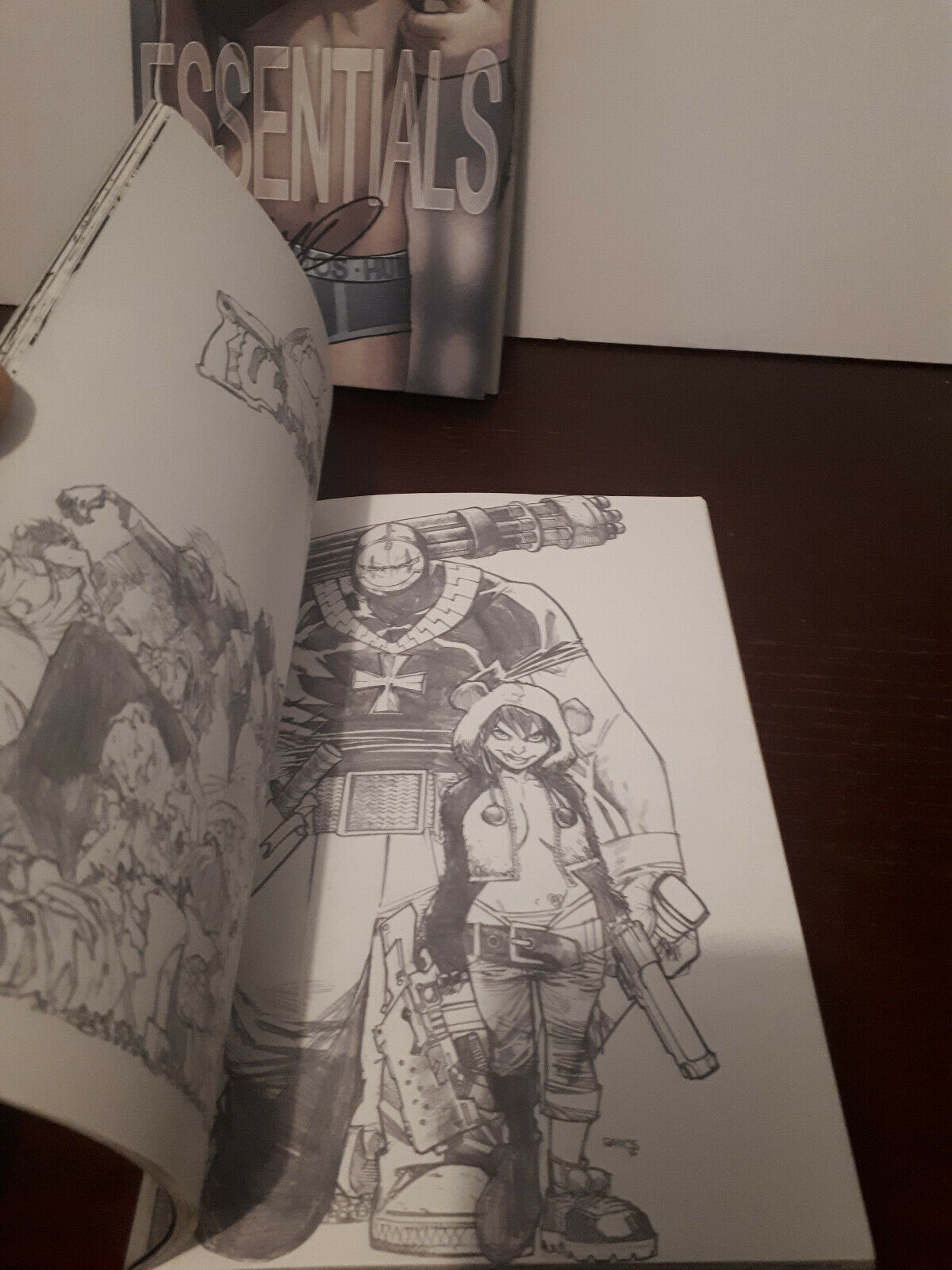Humberto Ramos Essentials Signed Sketch Art Books  (Set of 2)