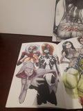 Humberto Ramos Essentials Signed Sketch Art Books  (Set of 2)