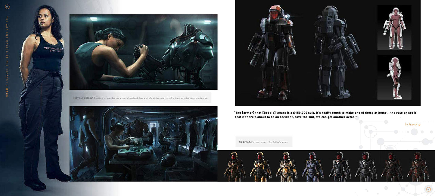 ART AND MAKING OF THE EXPANSE HC