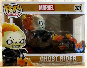 POP RIDES MARVEL CLASSIC GHOST RIDER BIKE PX VINYL FIGURE
