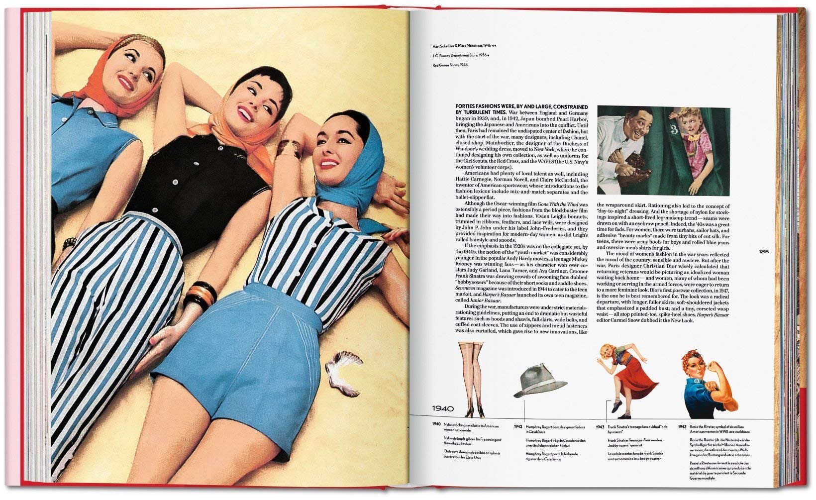 20th Century Fashion: 100 Years of Apparel Ads – TASCHEN Hardcover