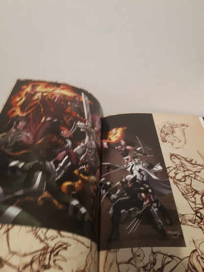 Groundworks Marvel Art of Mark Brooks Sketch Art Book