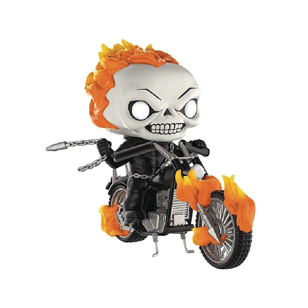 POP RIDES MARVEL CLASSIC GHOST RIDER BIKE PX VINYL FIGURE