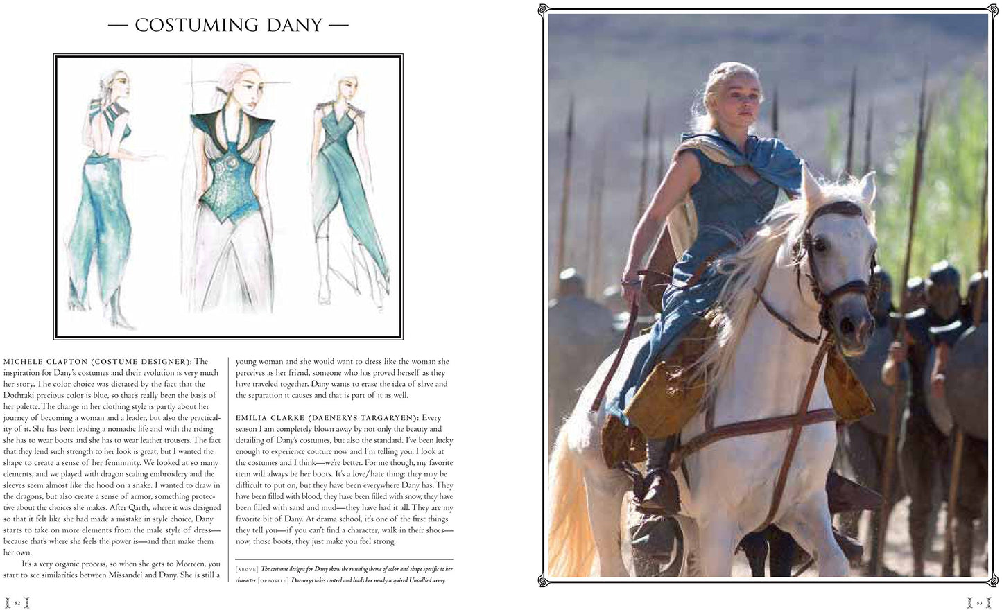 INSIDE HBOS GAME OF THRONES SEASONS 3 & 4 HC