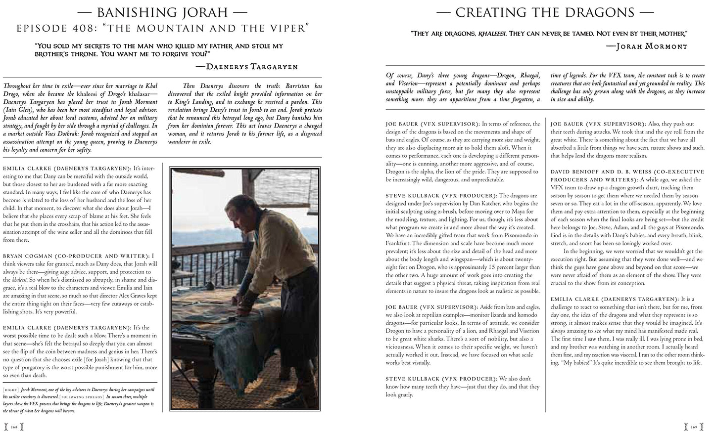INSIDE HBOS GAME OF THRONES SEASONS 3 & 4 HC