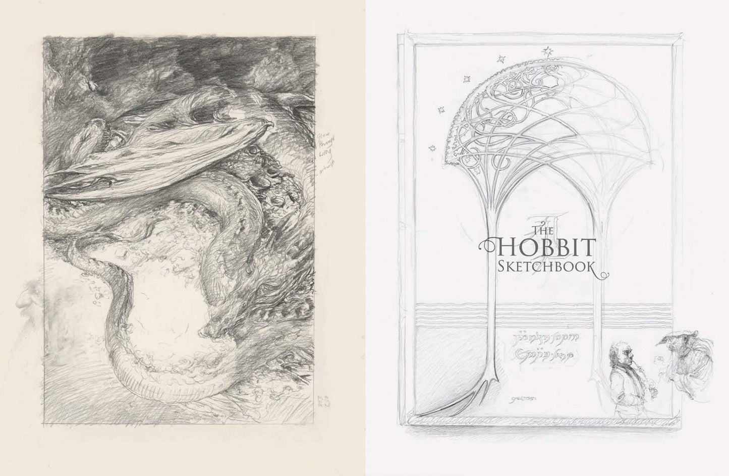 The Hobbit Sketchbook: Hardcover Edition by Alan Lee