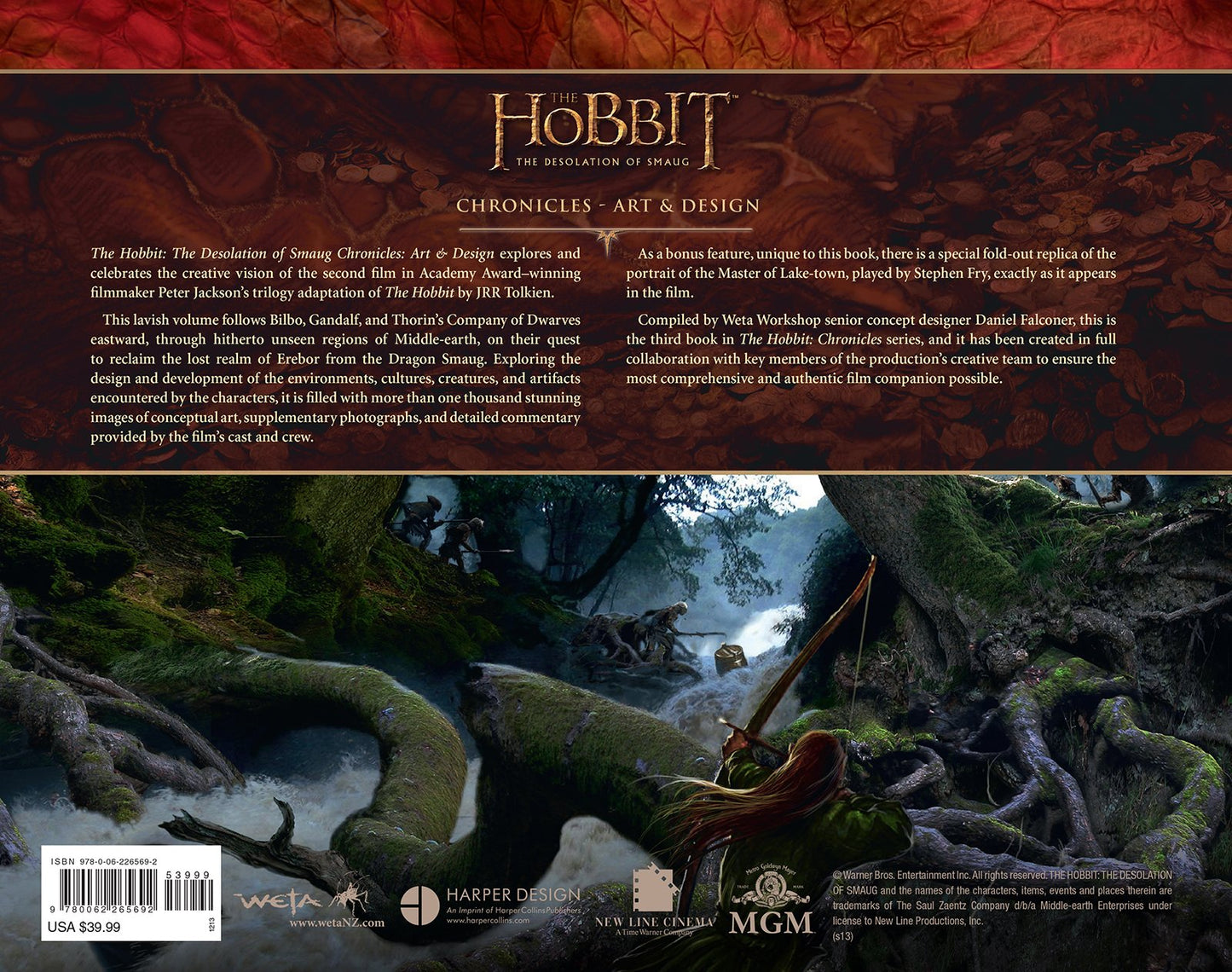 HOBBIT DESOLATION OF SMAUG CHRONICLES ART & DESIGN HC