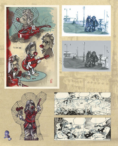Comix Buro Keramidas 2 Sketchbook Sketch Art Book