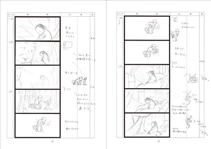 TALE OF THE PRINCESS KAGUYA ORIGINAL STORYBOARDS BY ISAO TAKAHATA