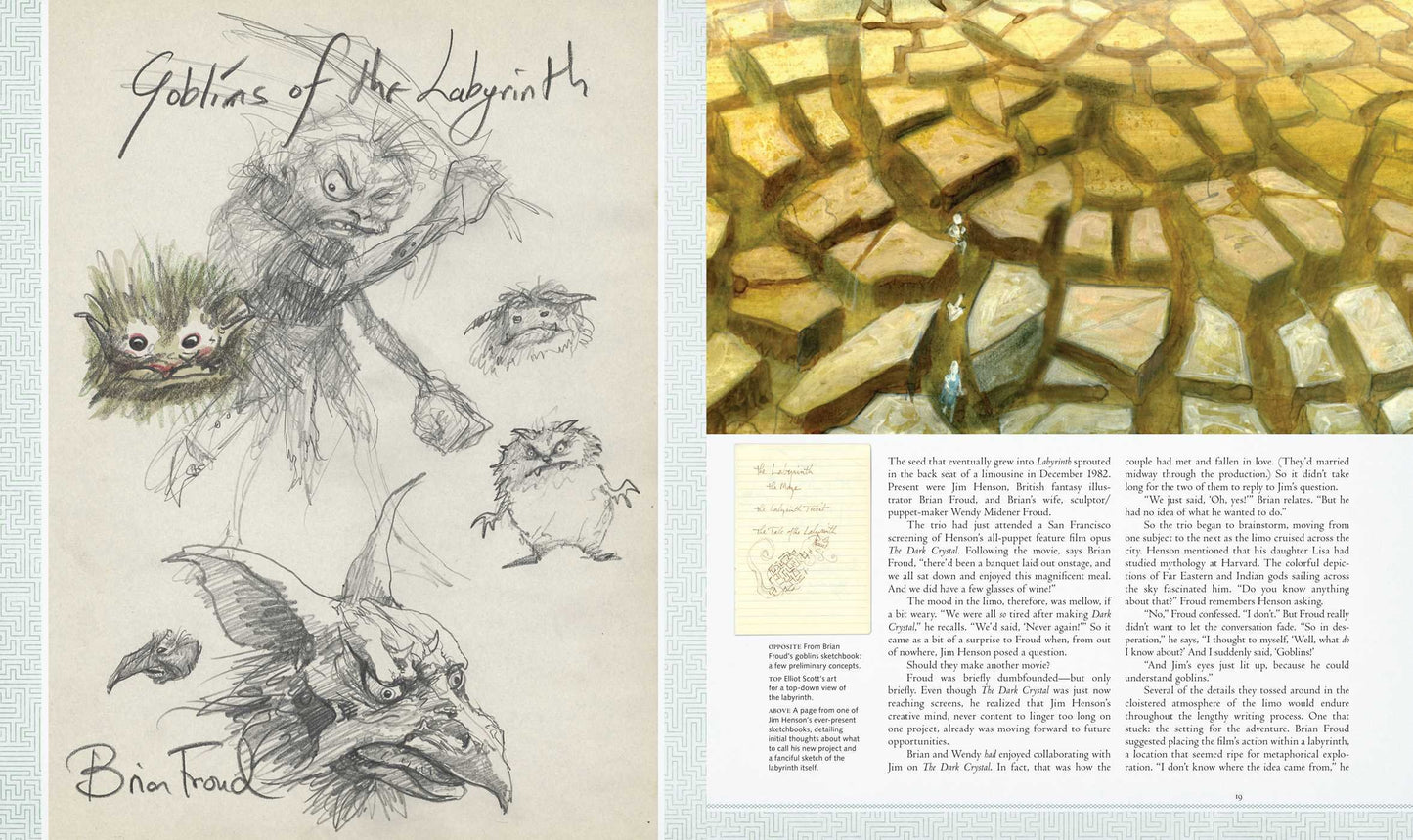 LABYRINTH ULTIMATE VISUAL HISTORY HC