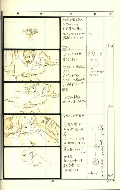 Castle in the Sky: Original Storyboards by Hayao Miyazaki