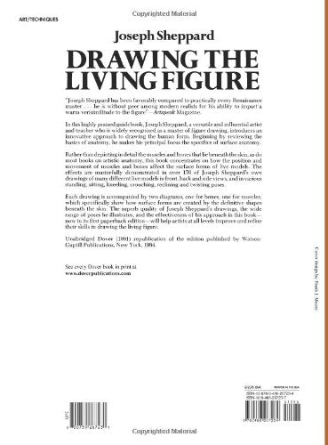 DRAWING THE LIVING FIGURE JOSEPH SHEPPARD