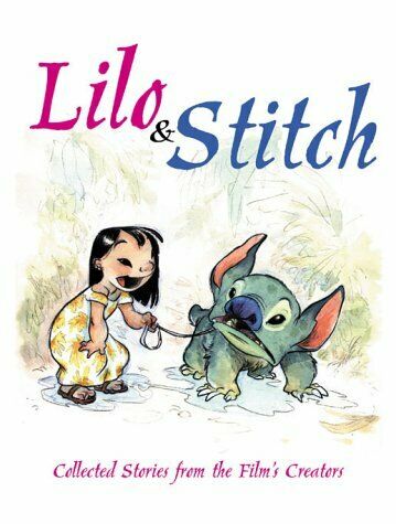 Cover of 'Lilo & Stitch Collected Stories' book featuring illustrations of the characters Lilo and Stitch from the movie.