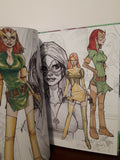 Humberto Ramos My Marvels 4 Sketchbook Sketch Art Book Signed