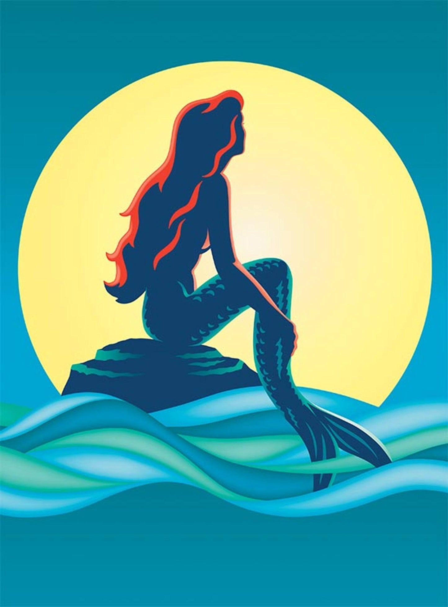 DISNEYS THE LITTLE MERMAID A BROADWAY MUSICAL HC