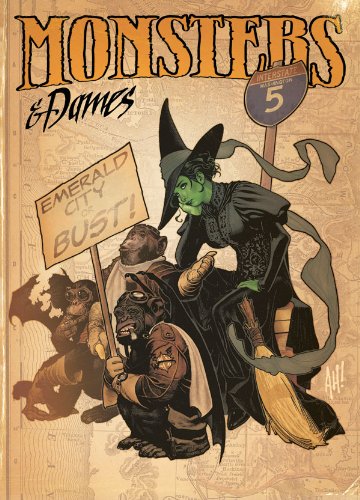 MONSTERS & DAMES 2011 EMERALD CITY COMICON ARTBOOK HC